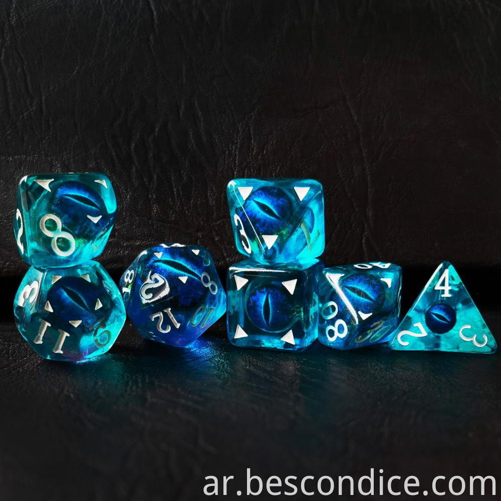 Dragon Eye Rpg Dice Set 2